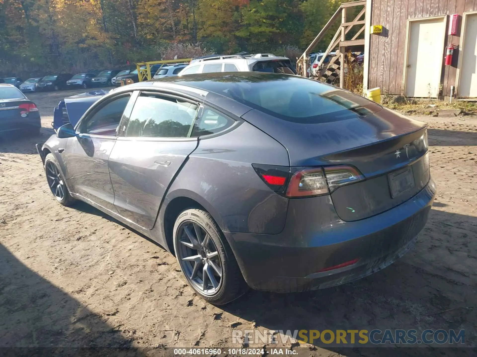 3 Photograph of a damaged car 5YJ3E1EB0PF392794 TESLA MODEL 3 2023
