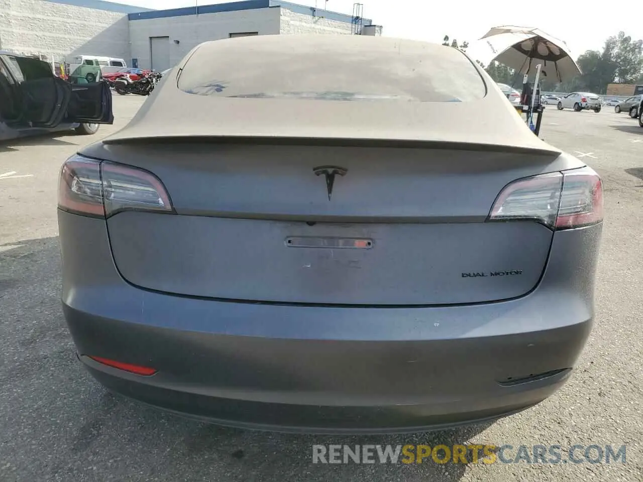 6 Photograph of a damaged car 5YJ3E1EB0PF393332 TESLA MODEL 3 2023