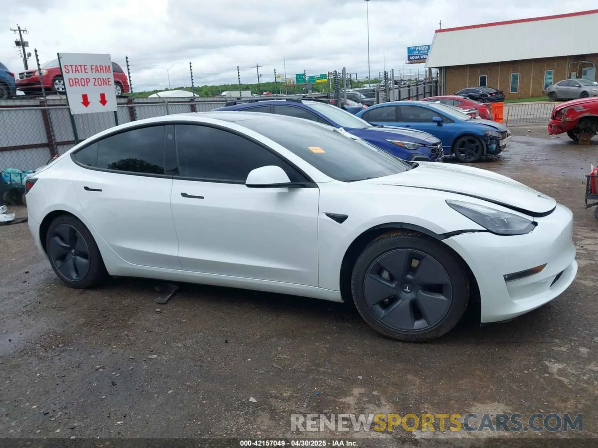 13 Photograph of a damaged car 5YJ3E1EB0PF596303 TESLA MODEL 3 2023