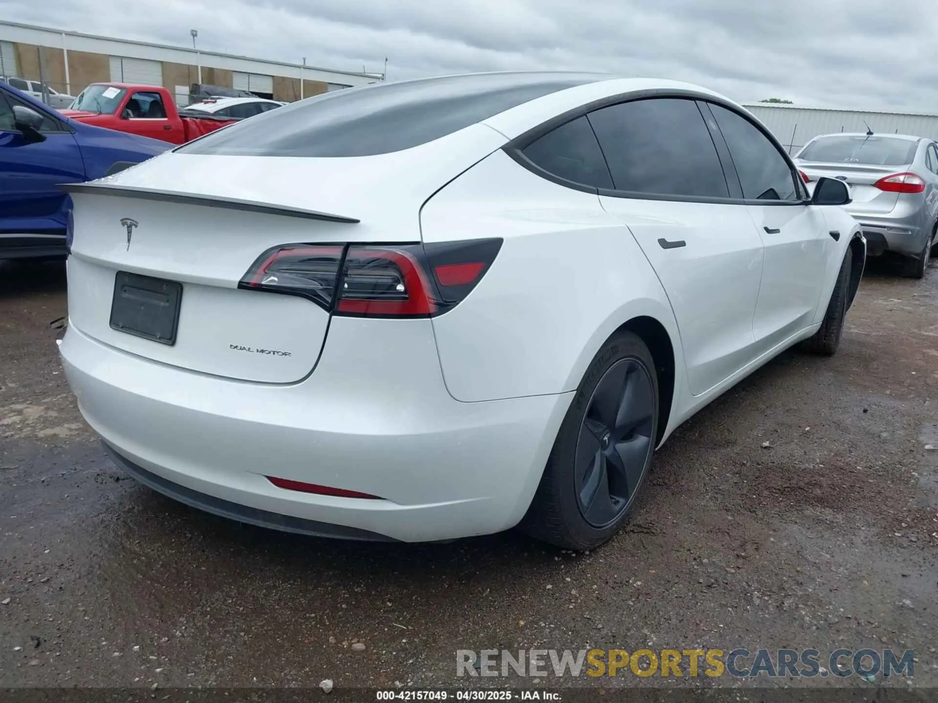 4 Photograph of a damaged car 5YJ3E1EB0PF596303 TESLA MODEL 3 2023