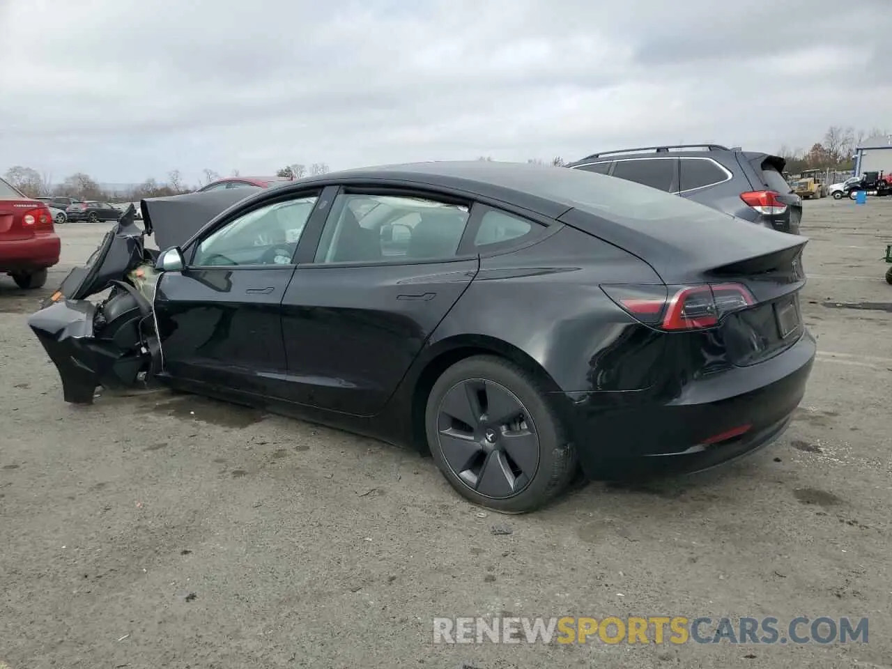 2 Photograph of a damaged car 5YJ3E1EB0PF608661 TESLA MODEL 3 2023