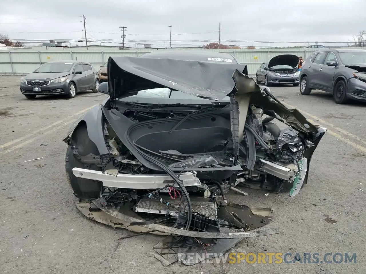 5 Photograph of a damaged car 5YJ3E1EB0PF608661 TESLA MODEL 3 2023