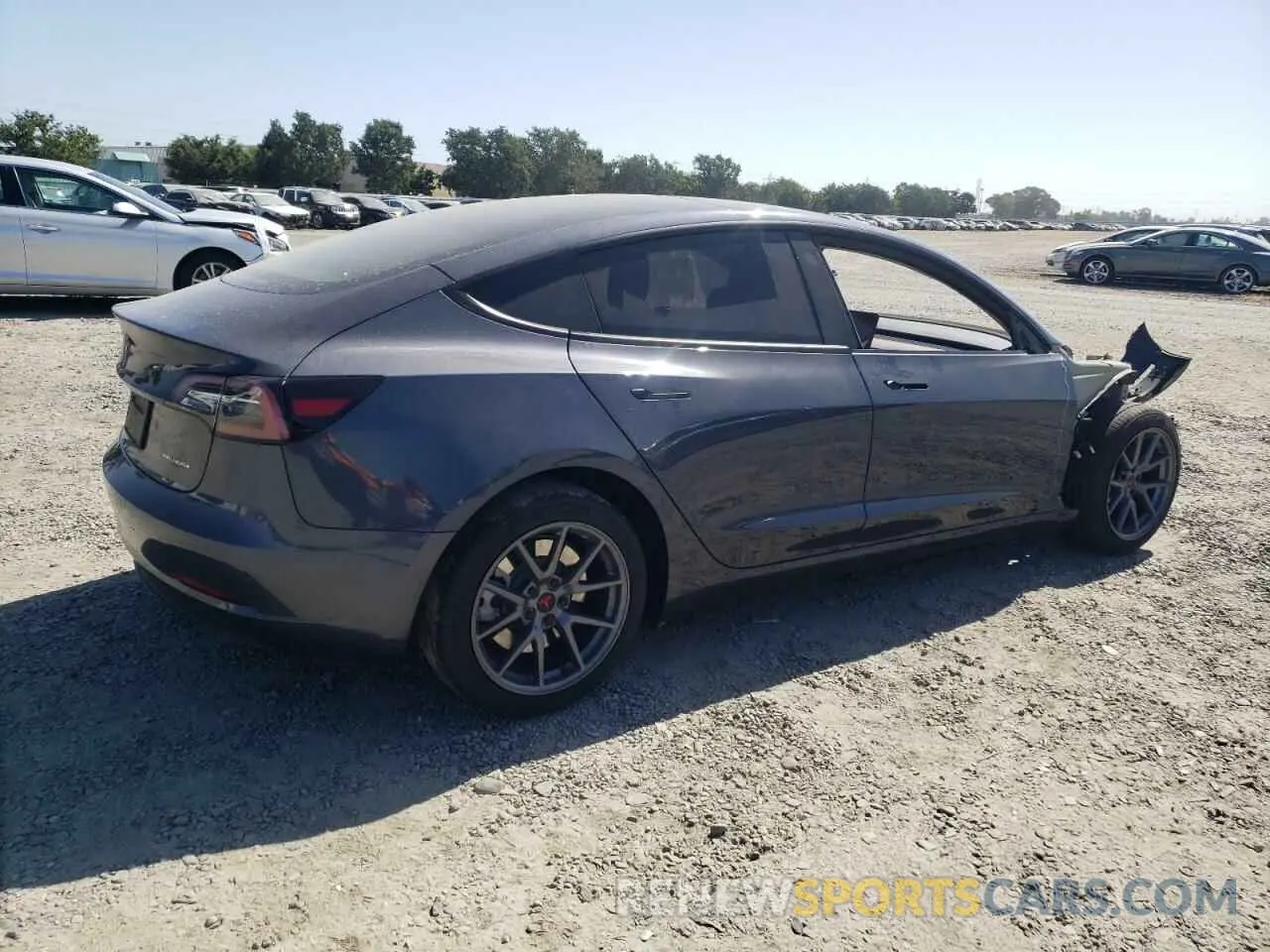 3 Photograph of a damaged car 5YJ3E1EB0PF636721 TESLA MODEL 3 2023