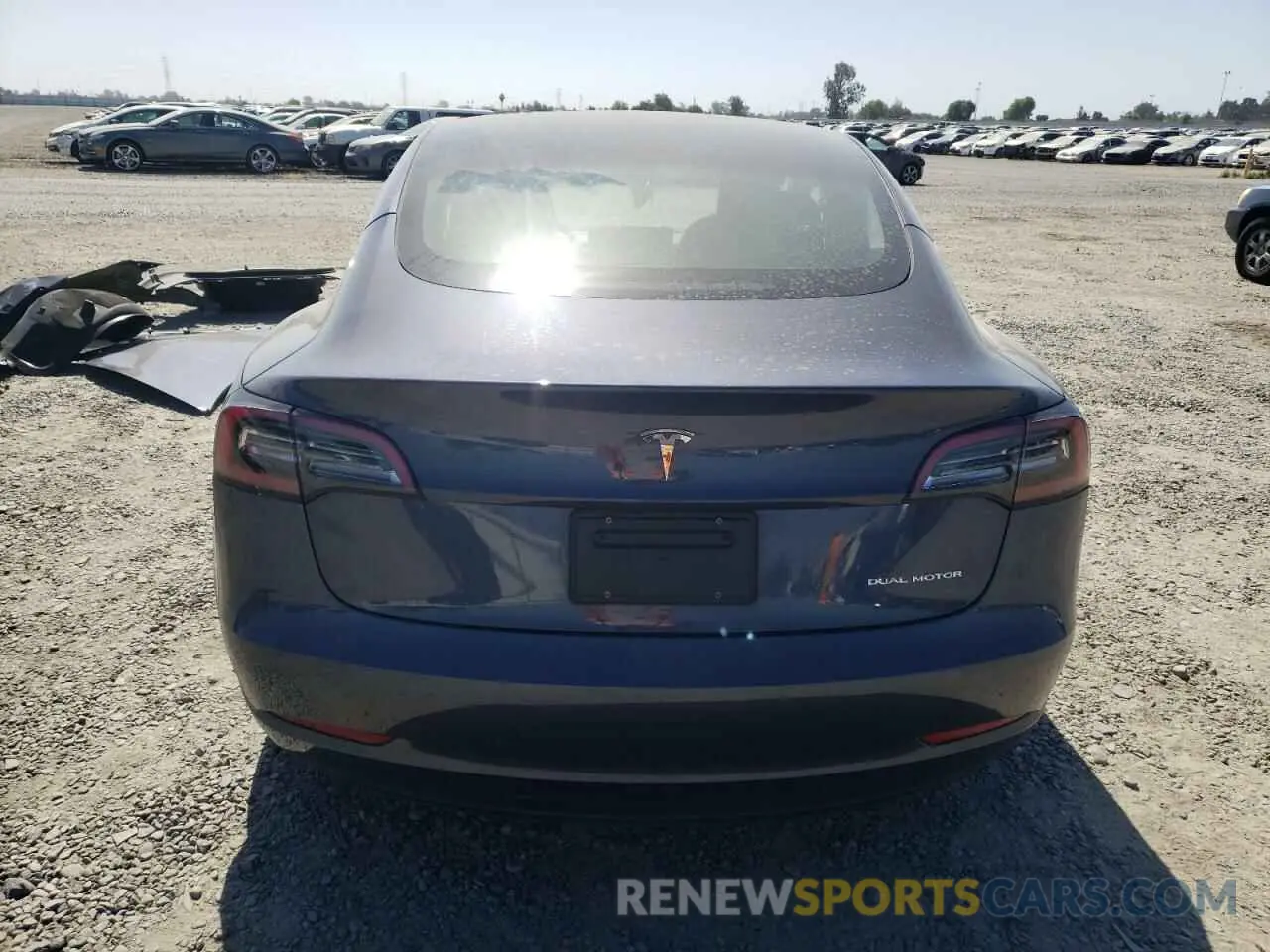 6 Photograph of a damaged car 5YJ3E1EB0PF636721 TESLA MODEL 3 2023
