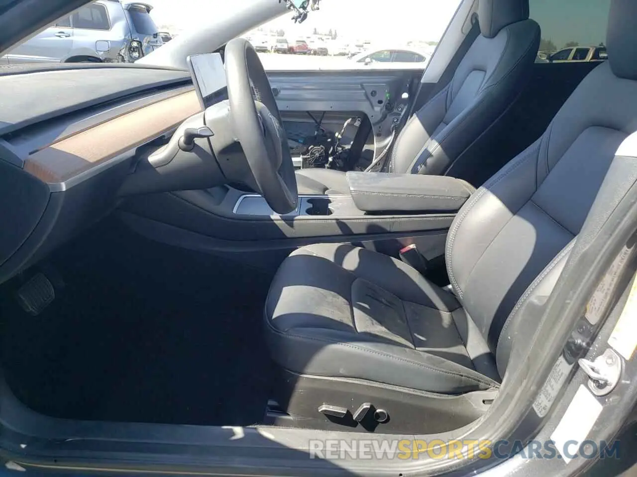 7 Photograph of a damaged car 5YJ3E1EB0PF636721 TESLA MODEL 3 2023