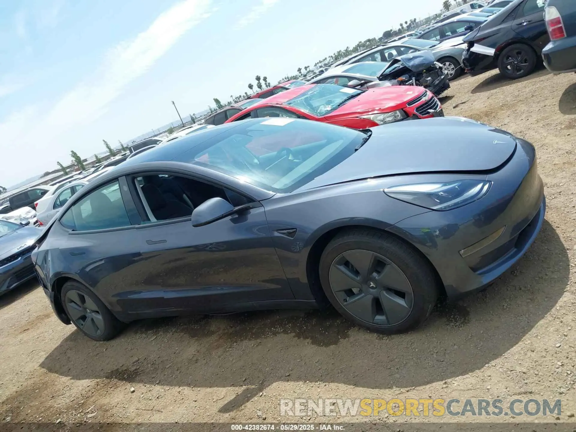 12 Photograph of a damaged car 5YJ3E1EB0PF675745 TESLA MODEL 3 2023