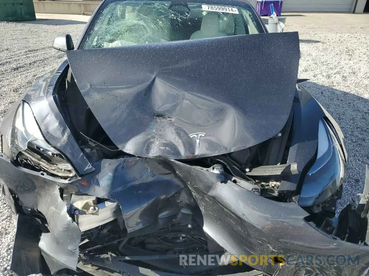 12 Photograph of a damaged car 5YJ3E1EB0PF683800 TESLA MODEL 3 2023