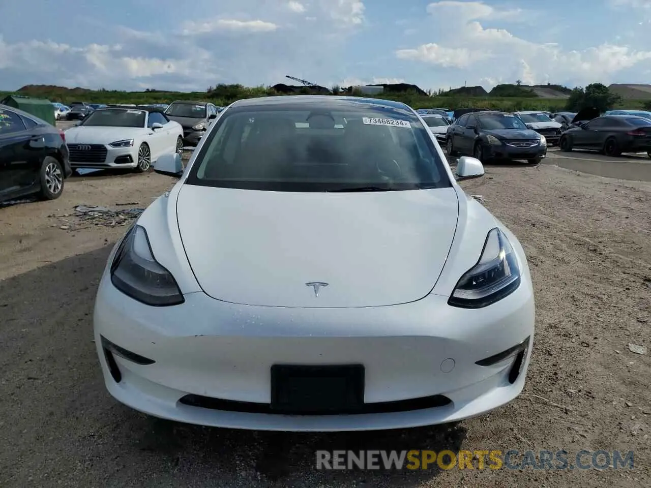 5 Photograph of a damaged car 5YJ3E1EB1PF386423 TESLA MODEL 3 2023