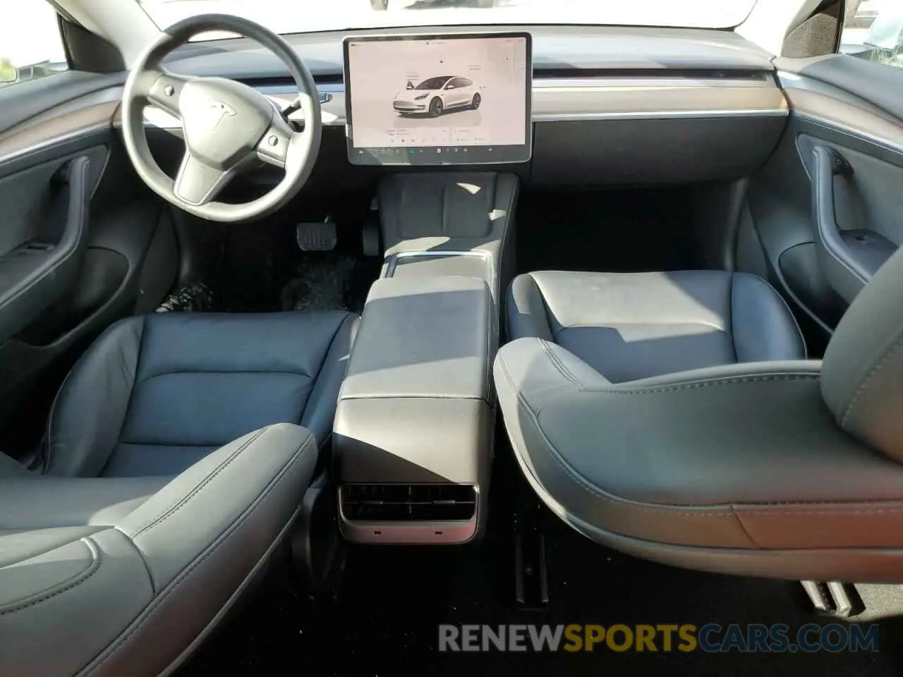 8 Photograph of a damaged car 5YJ3E1EB1PF386423 TESLA MODEL 3 2023