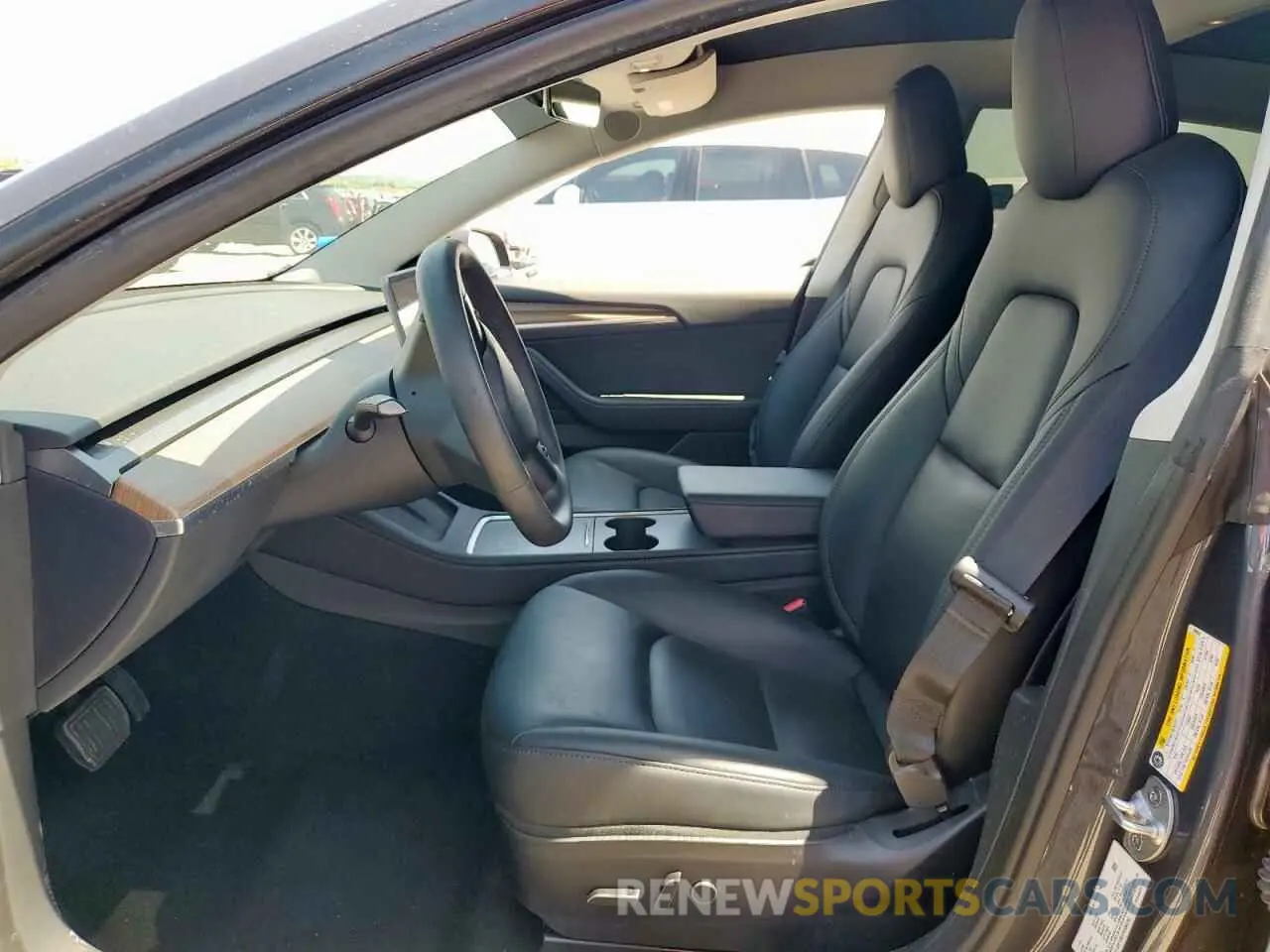 7 Photograph of a damaged car 5YJ3E1EB1PF390262 TESLA MODEL 3 2023