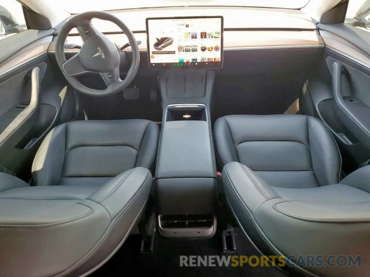 8 Photograph of a damaged car 5YJ3E1EB1PF390262 TESLA MODEL 3 2023