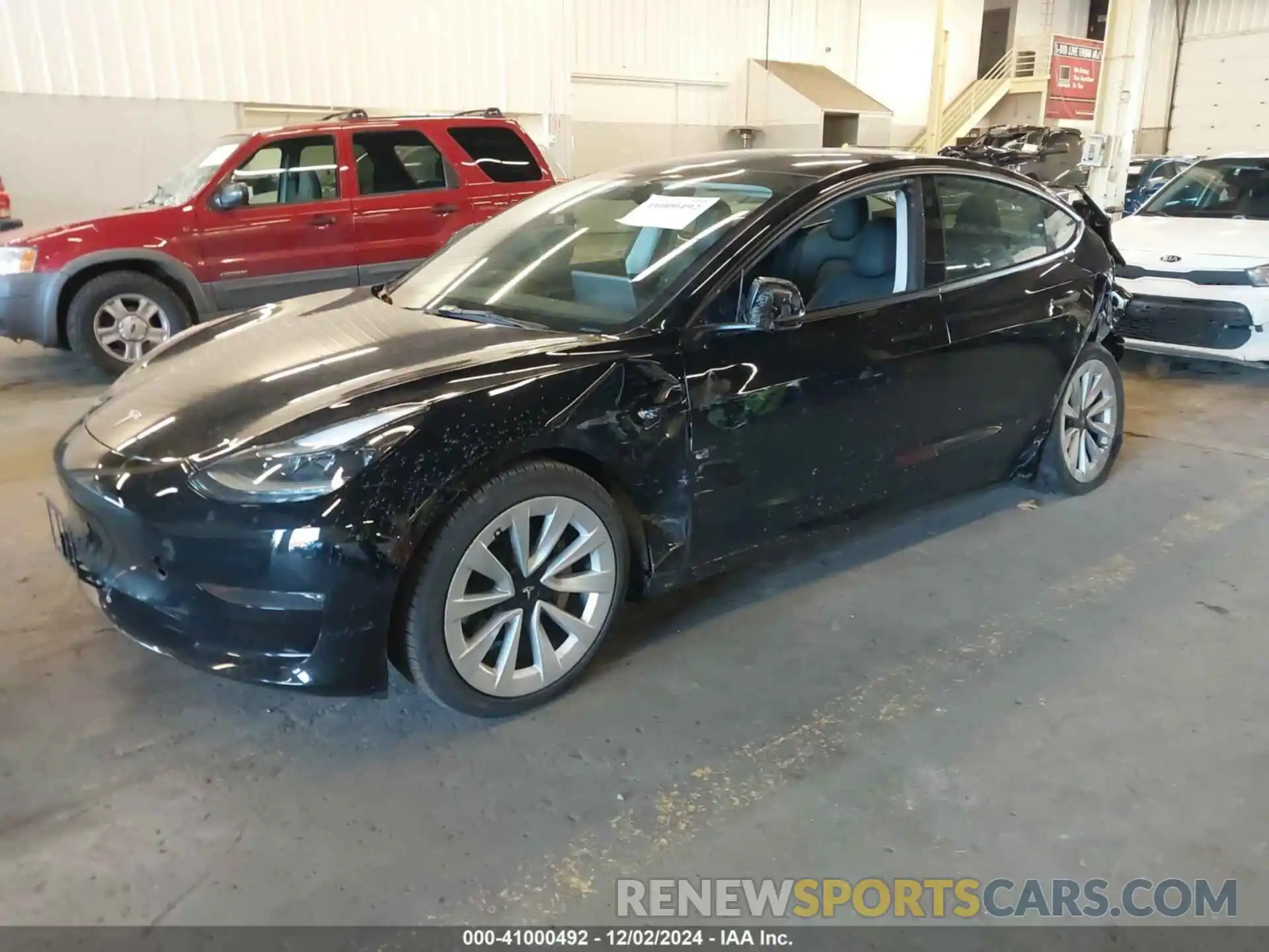 2 Photograph of a damaged car 5YJ3E1EB1PF470919 TESLA MODEL 3 2023