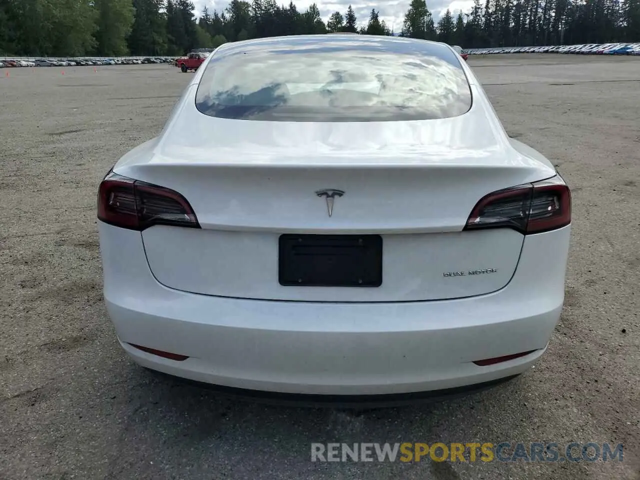 6 Photograph of a damaged car 5YJ3E1EB1PF603100 TESLA MODEL 3 2023