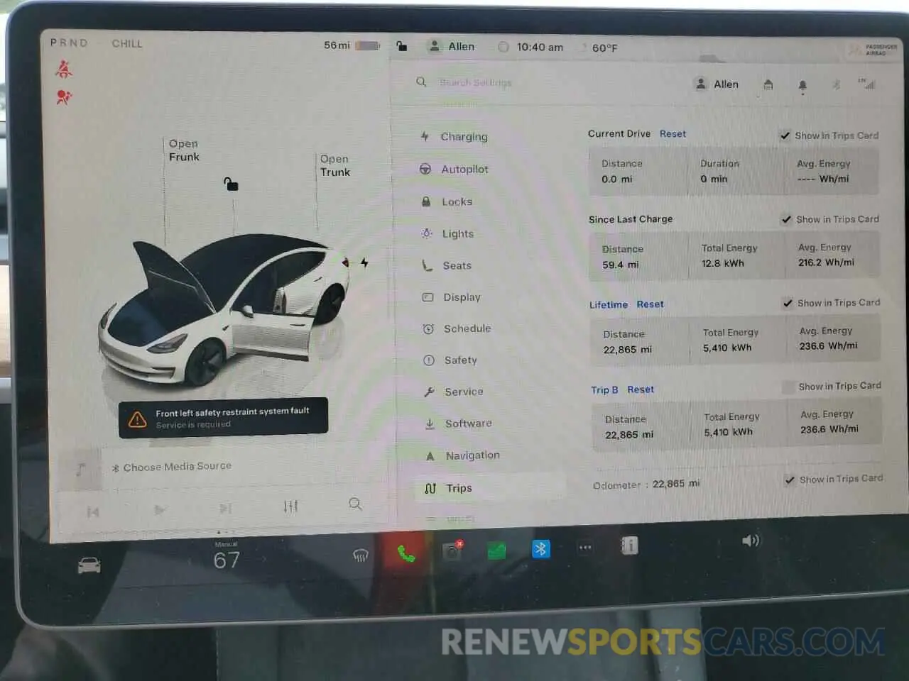 9 Photograph of a damaged car 5YJ3E1EB1PF603100 TESLA MODEL 3 2023