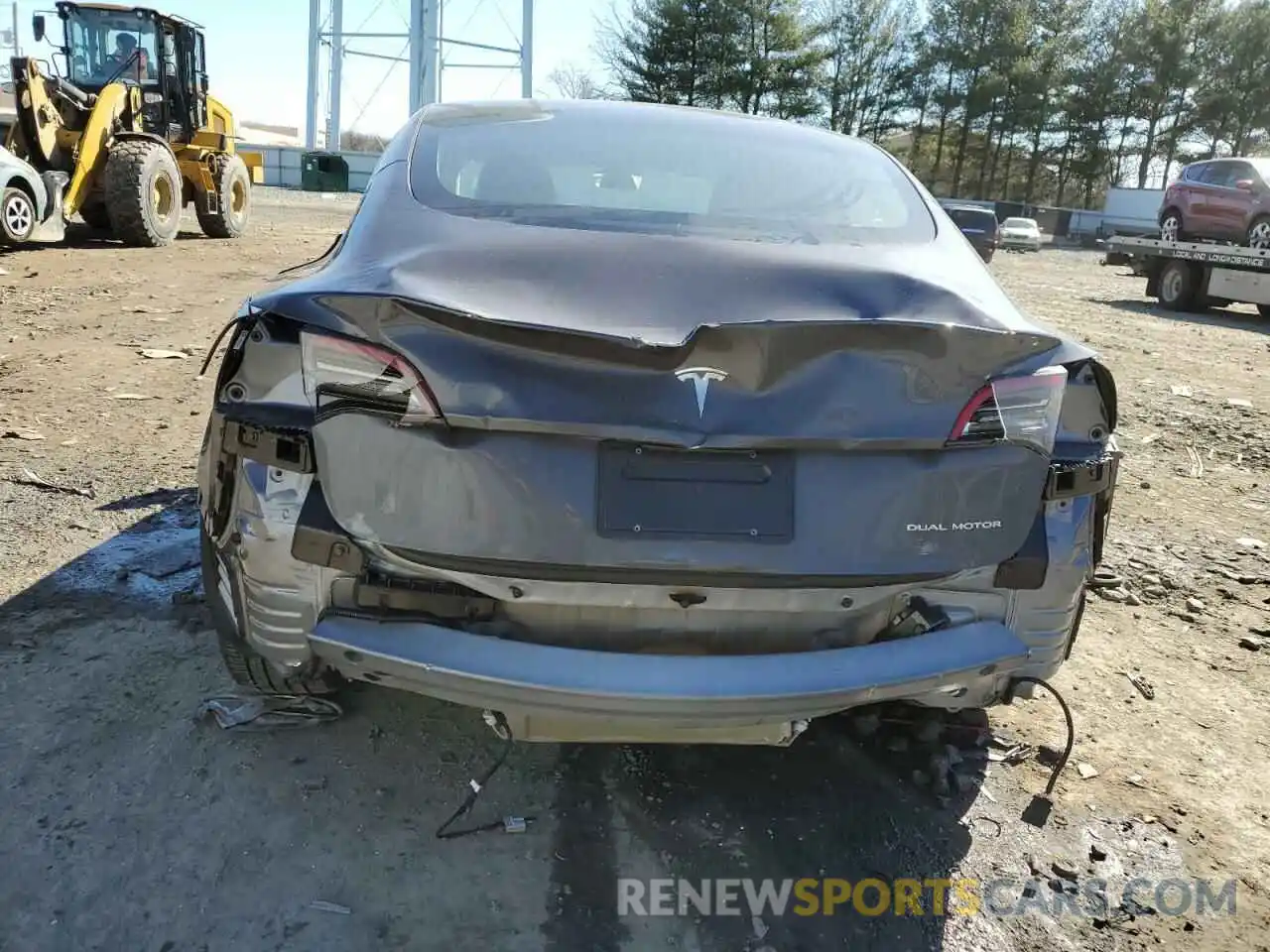 6 Photograph of a damaged car 5YJ3E1EB1PF661918 TESLA MODEL 3 2023