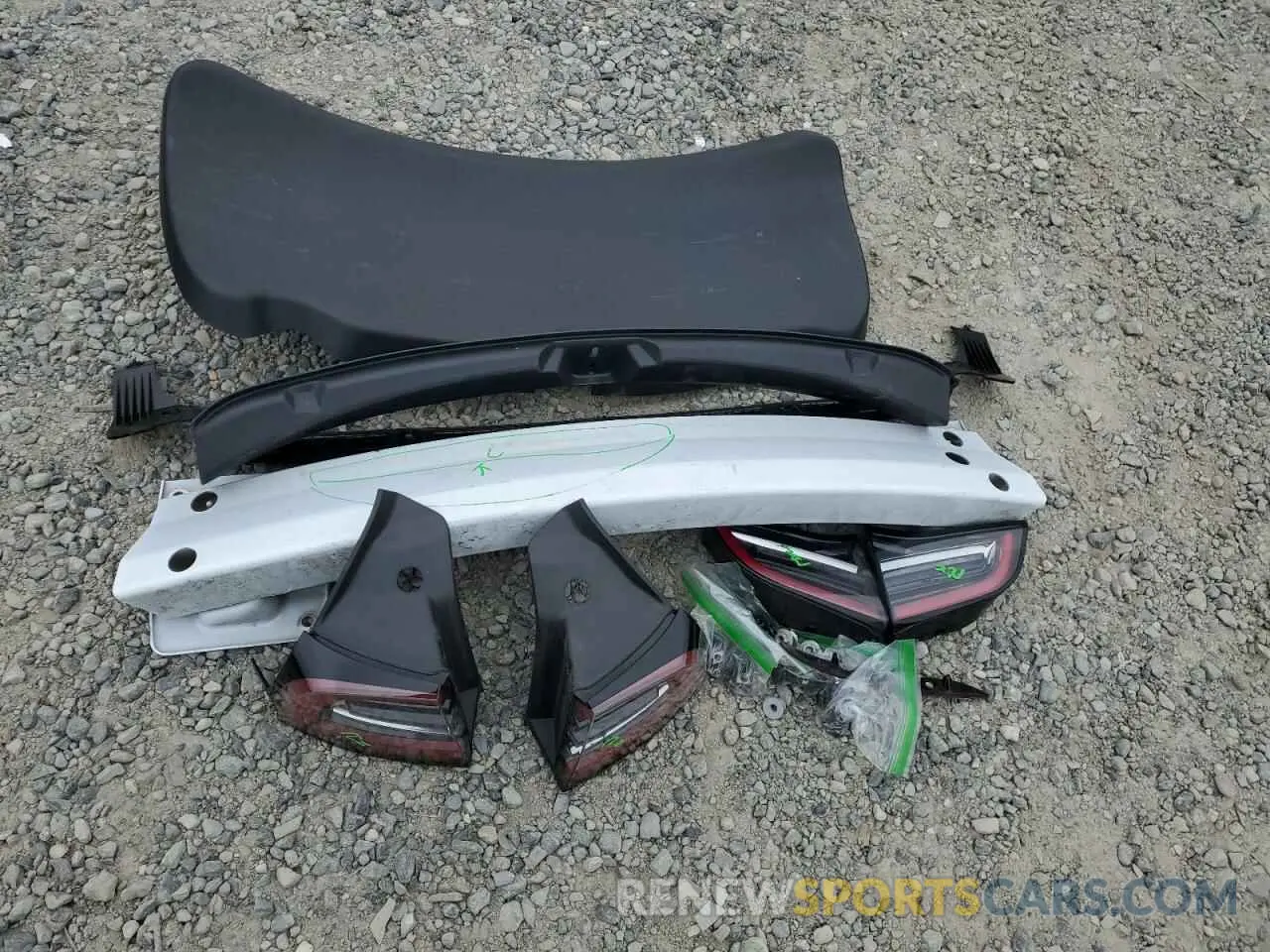 12 Photograph of a damaged car 5YJ3E1EB1PF665368 TESLA MODEL 3 2023