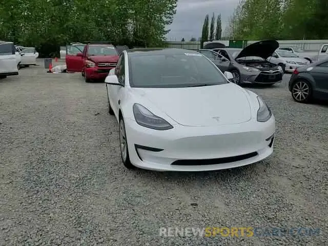 14 Photograph of a damaged car 5YJ3E1EB1PF665368 TESLA MODEL 3 2023
