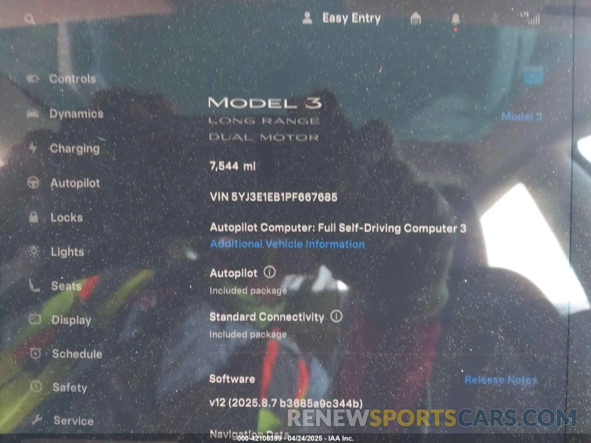 7 Photograph of a damaged car 5YJ3E1EB1PF667685 TESLA MODEL 3 2023