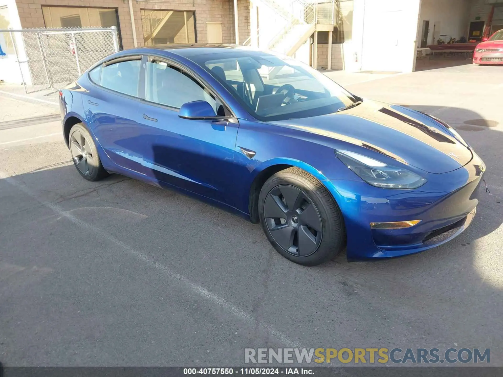 1 Photograph of a damaged car 5YJ3E1EB1PF670540 TESLA MODEL 3 2023