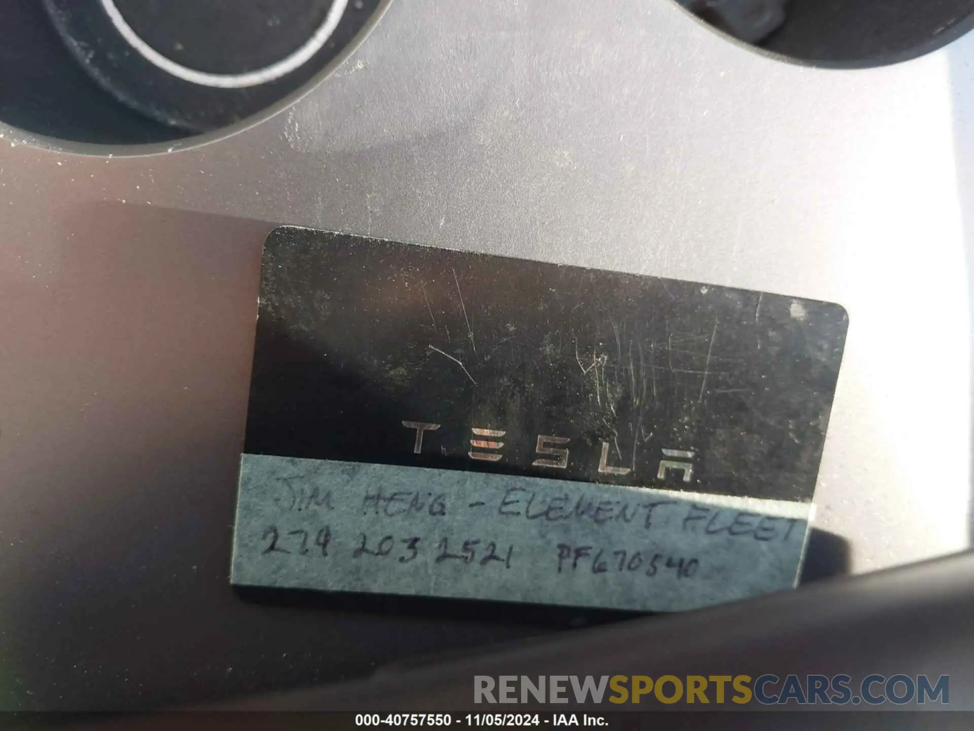 11 Photograph of a damaged car 5YJ3E1EB1PF670540 TESLA MODEL 3 2023