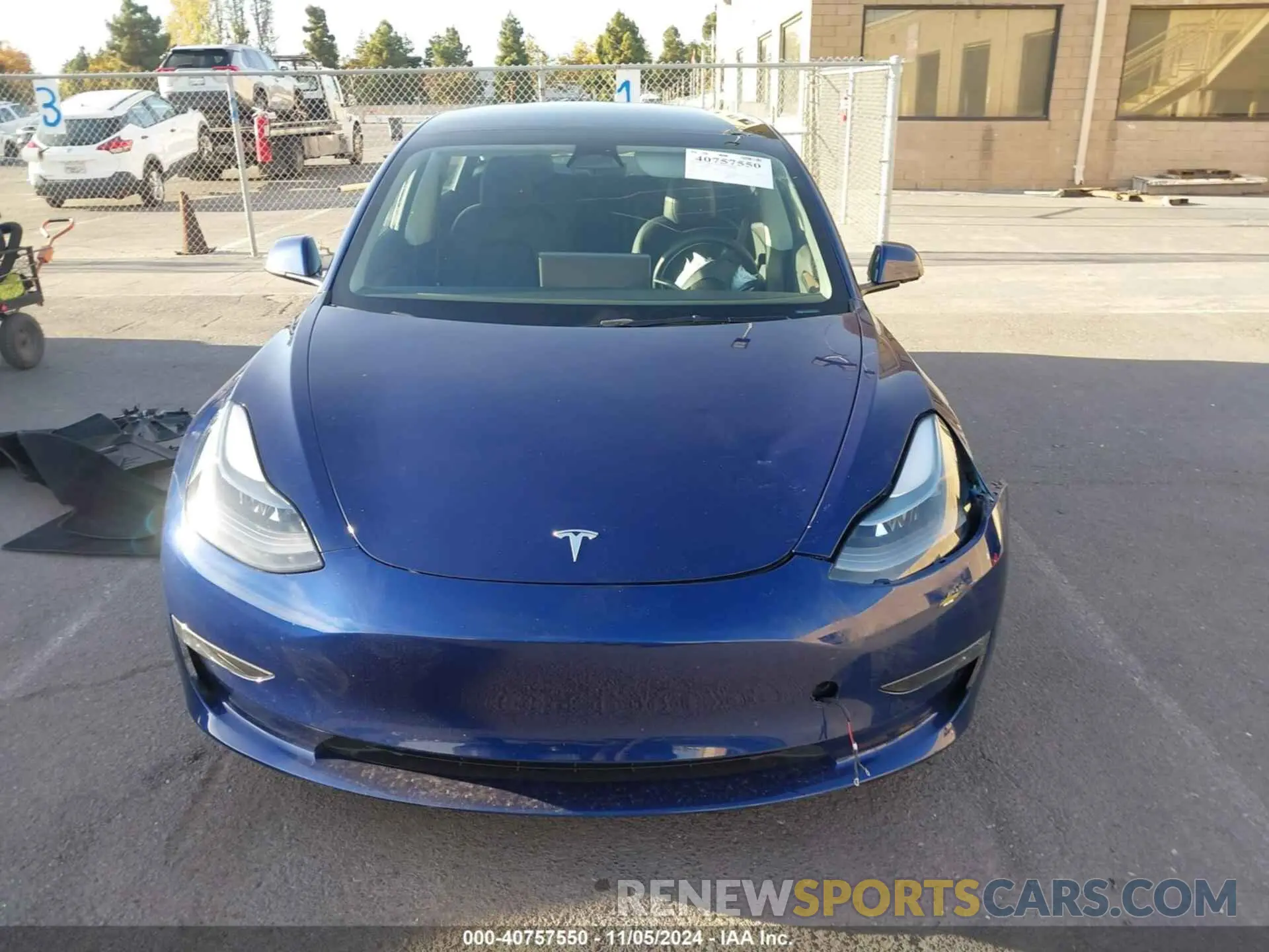 12 Photograph of a damaged car 5YJ3E1EB1PF670540 TESLA MODEL 3 2023