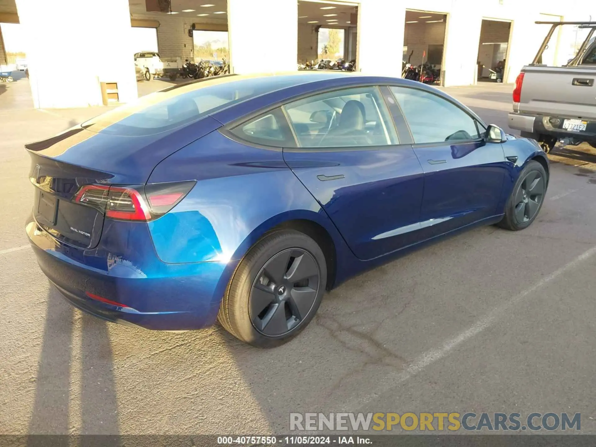 4 Photograph of a damaged car 5YJ3E1EB1PF670540 TESLA MODEL 3 2023