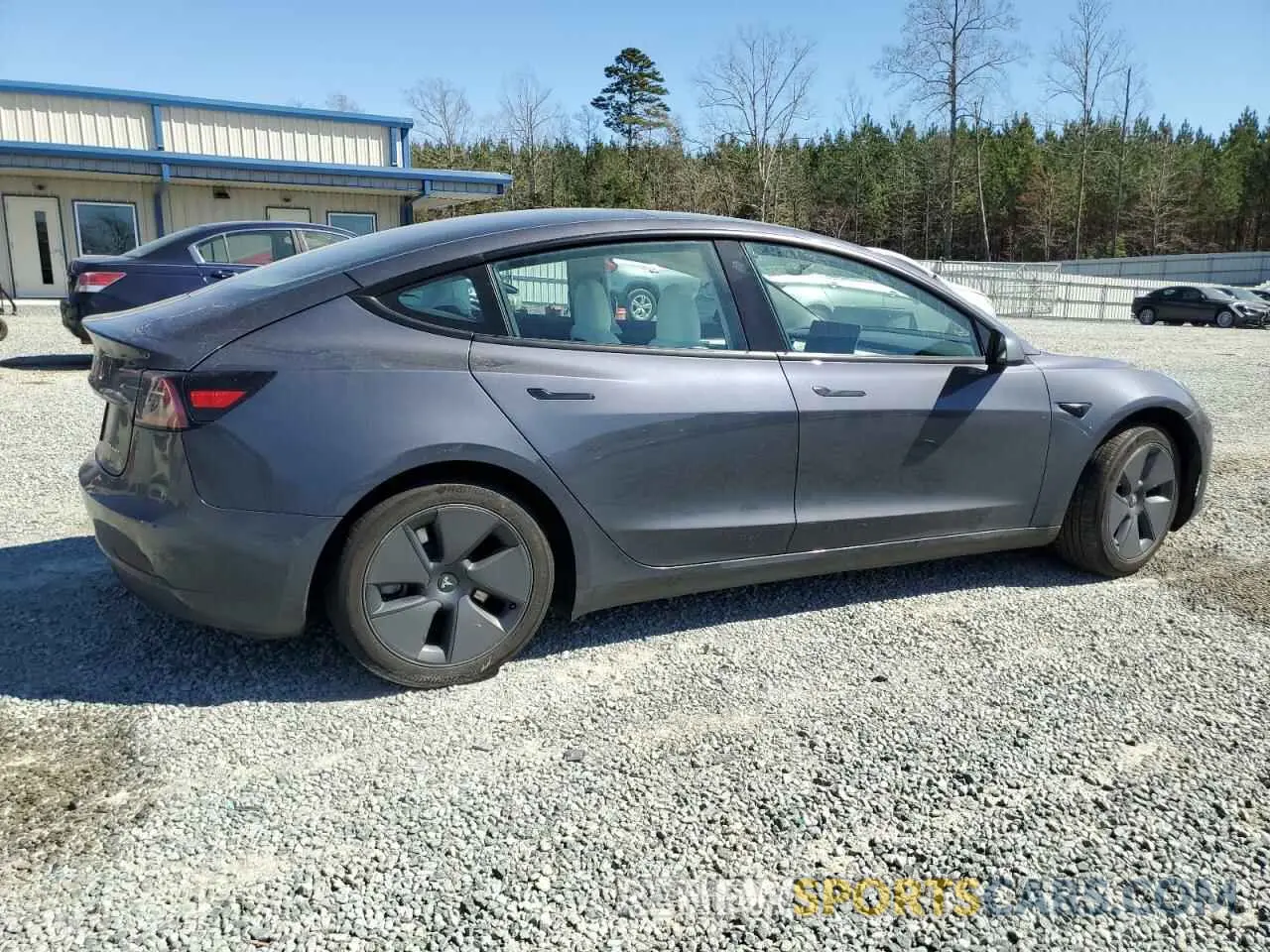 3 Photograph of a damaged car 5YJ3E1EB1PF680033 TESLA MODEL 3 2023