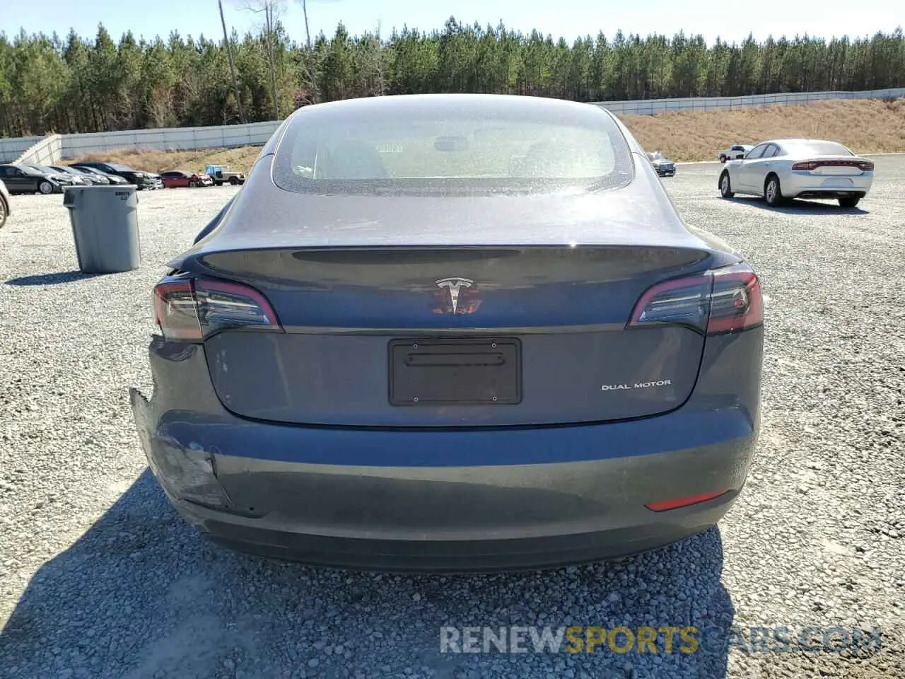 6 Photograph of a damaged car 5YJ3E1EB1PF680033 TESLA MODEL 3 2023