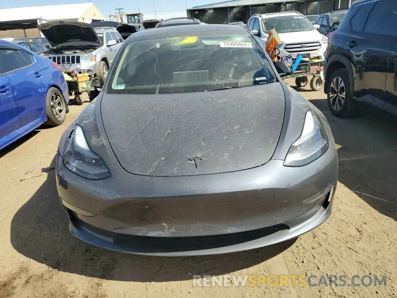 5 Photograph of a damaged car 5YJ3E1EB1PF688455 TESLA MODEL 3 2023