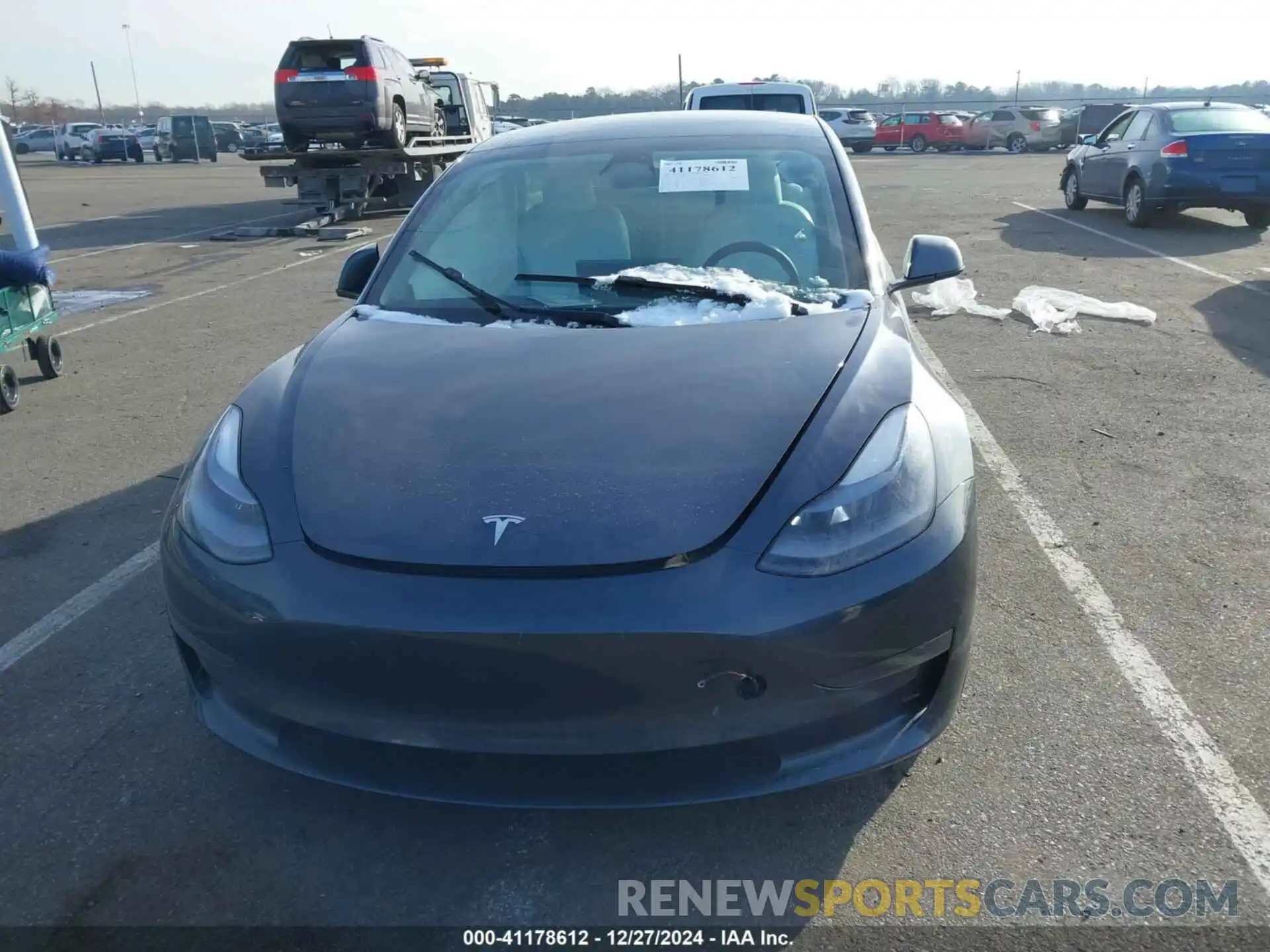 12 Photograph of a damaged car 5YJ3E1EB1PF703360 TESLA MODEL 3 2023