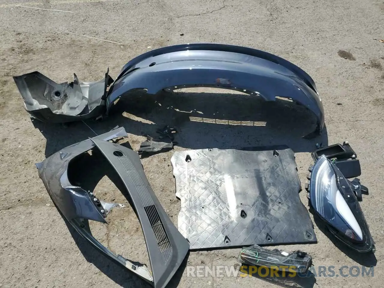12 Photograph of a damaged car 5YJ3E1EB2PF389041 TESLA MODEL 3 2023