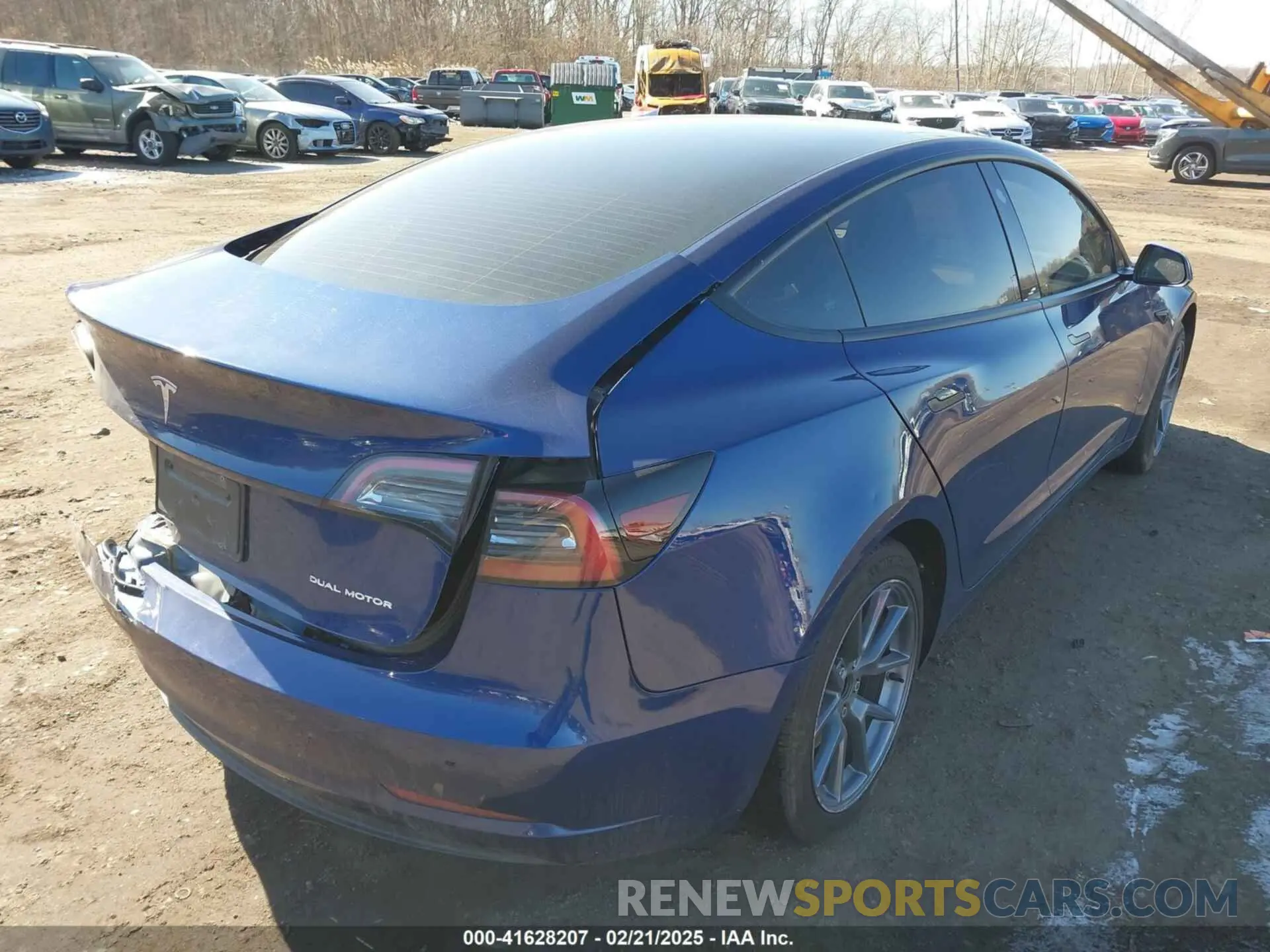 22 Photograph of a damaged car 5YJ3E1EB2PF602781 TESLA MODEL 3 2023