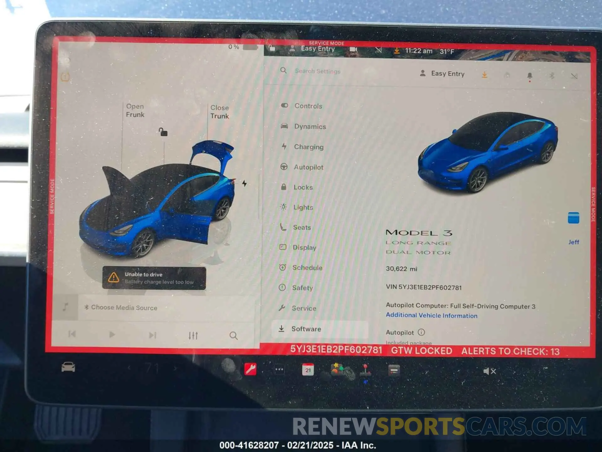 7 Photograph of a damaged car 5YJ3E1EB2PF602781 TESLA MODEL 3 2023
