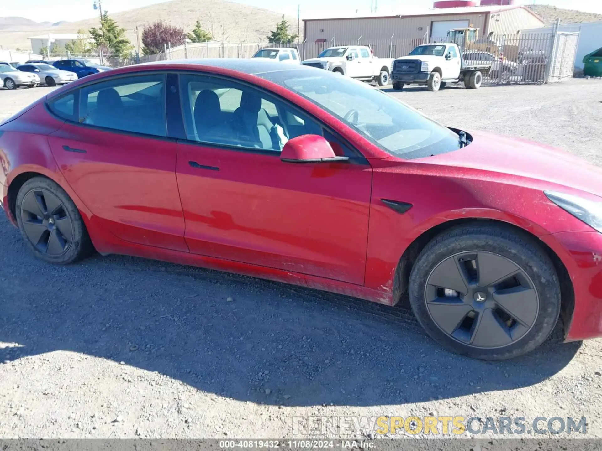 13 Photograph of a damaged car 5YJ3E1EB2PF670546 TESLA MODEL 3 2023