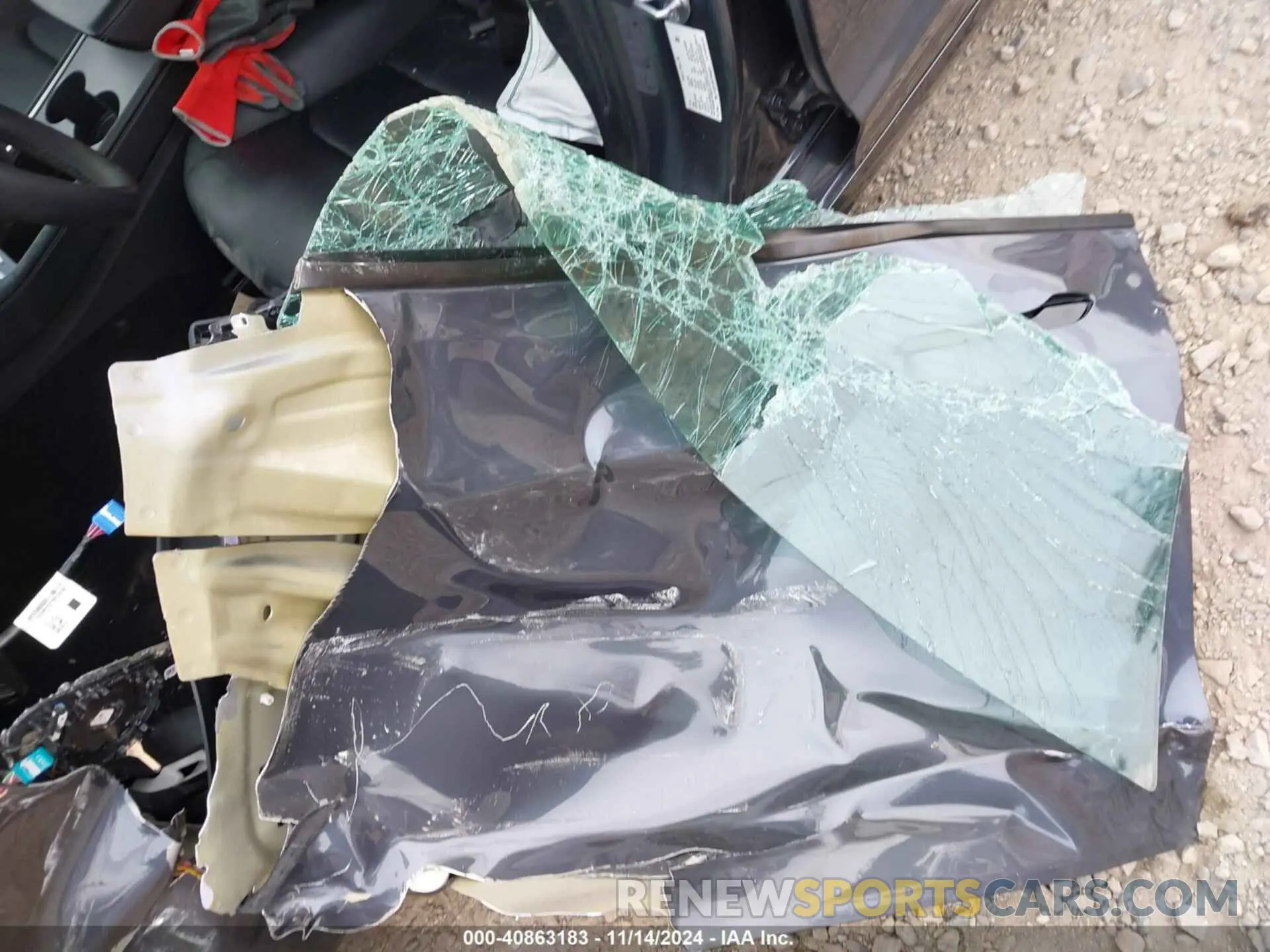 23 Photograph of a damaged car 5YJ3E1EB2PF686312 TESLA MODEL 3 2023