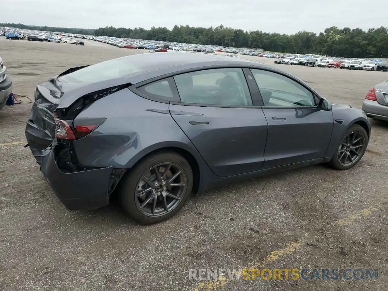 3 Photograph of a damaged car 5YJ3E1EB2PF688464 TESLA MODEL 3 2023