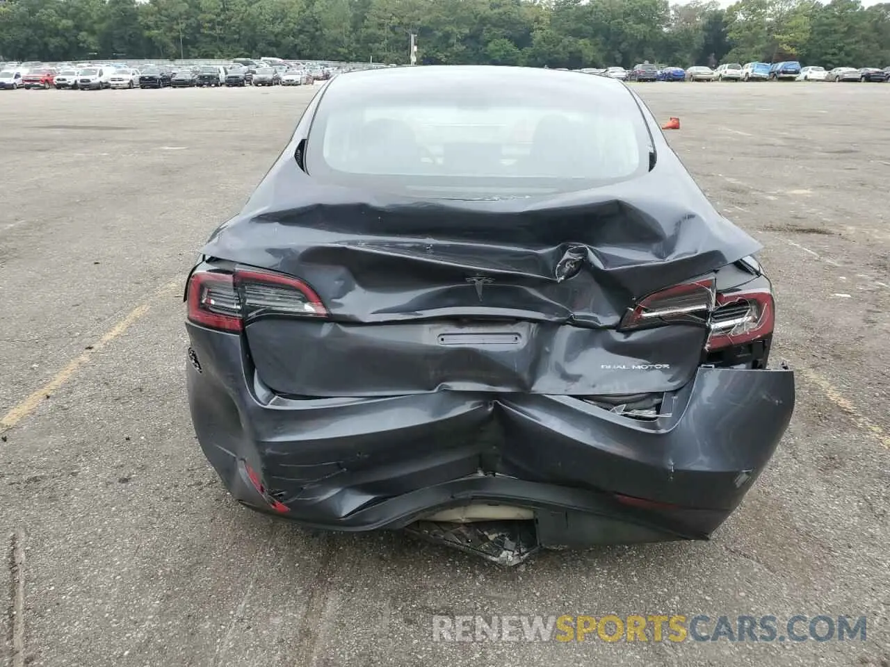 6 Photograph of a damaged car 5YJ3E1EB2PF688464 TESLA MODEL 3 2023