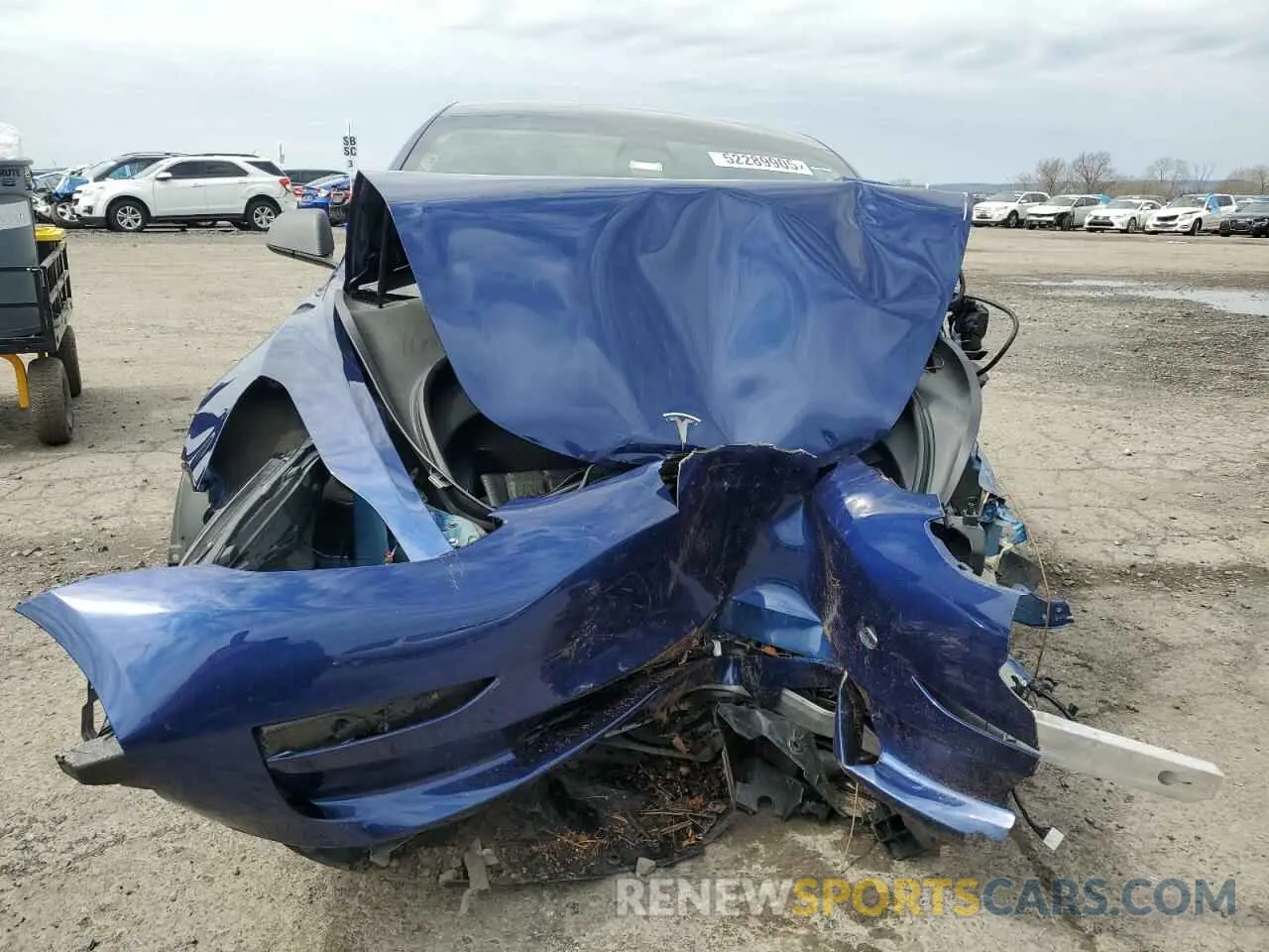 5 Photograph of a damaged car 5YJ3E1EB3PF390263 TESLA MODEL 3 2023