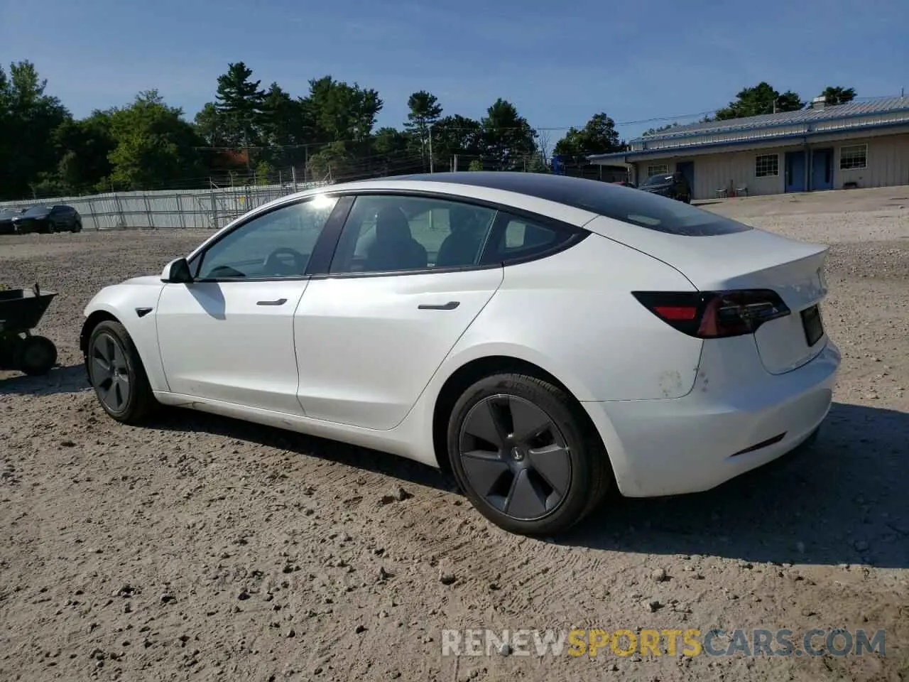 2 Photograph of a damaged car 5YJ3E1EB3PF415386 TESLA MODEL 3 2023