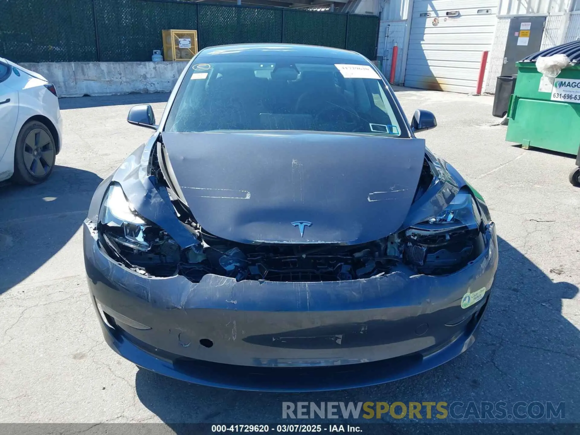 12 Photograph of a damaged car 5YJ3E1EB3PF415677 TESLA MODEL 3 2023