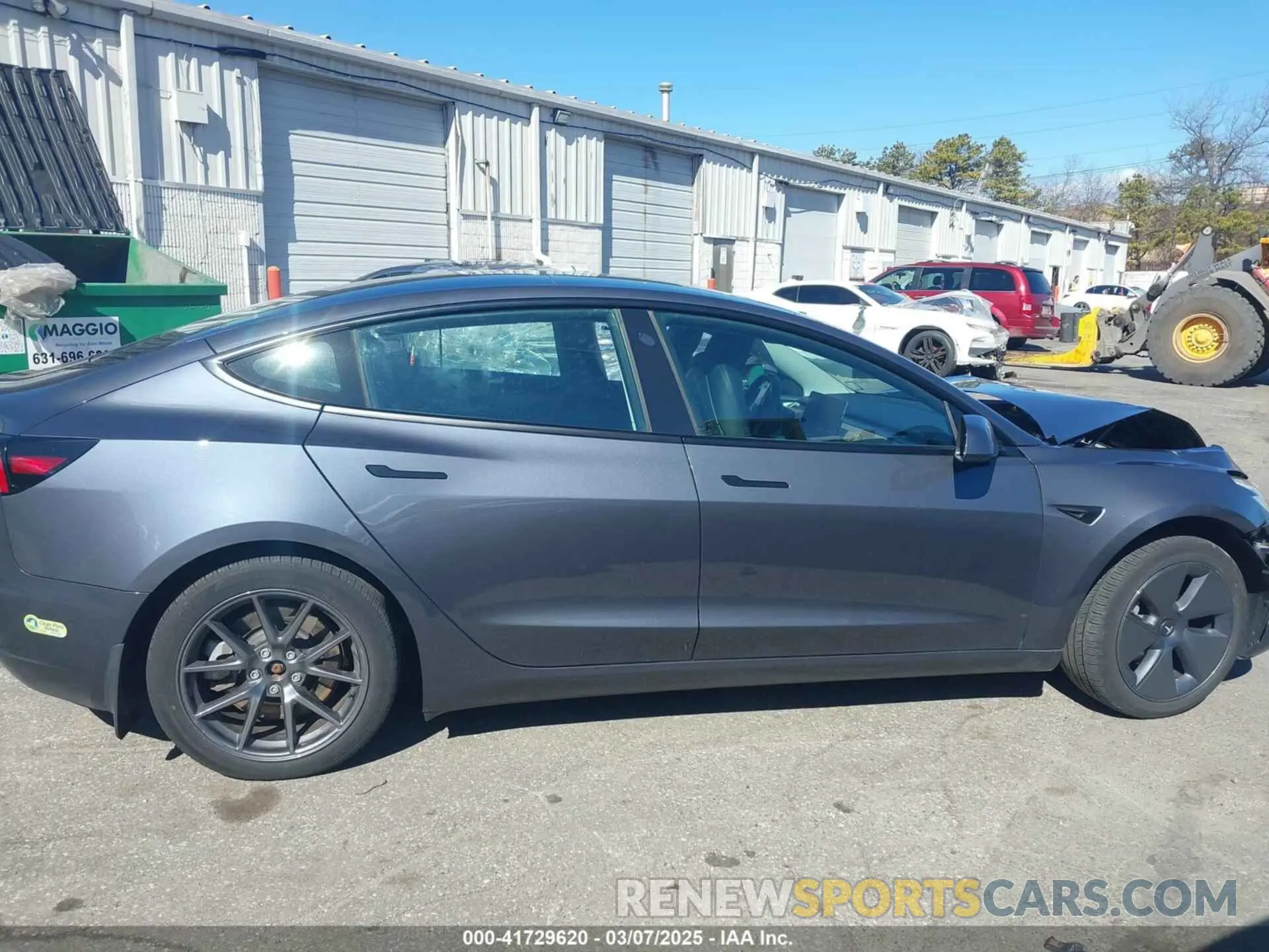13 Photograph of a damaged car 5YJ3E1EB3PF415677 TESLA MODEL 3 2023