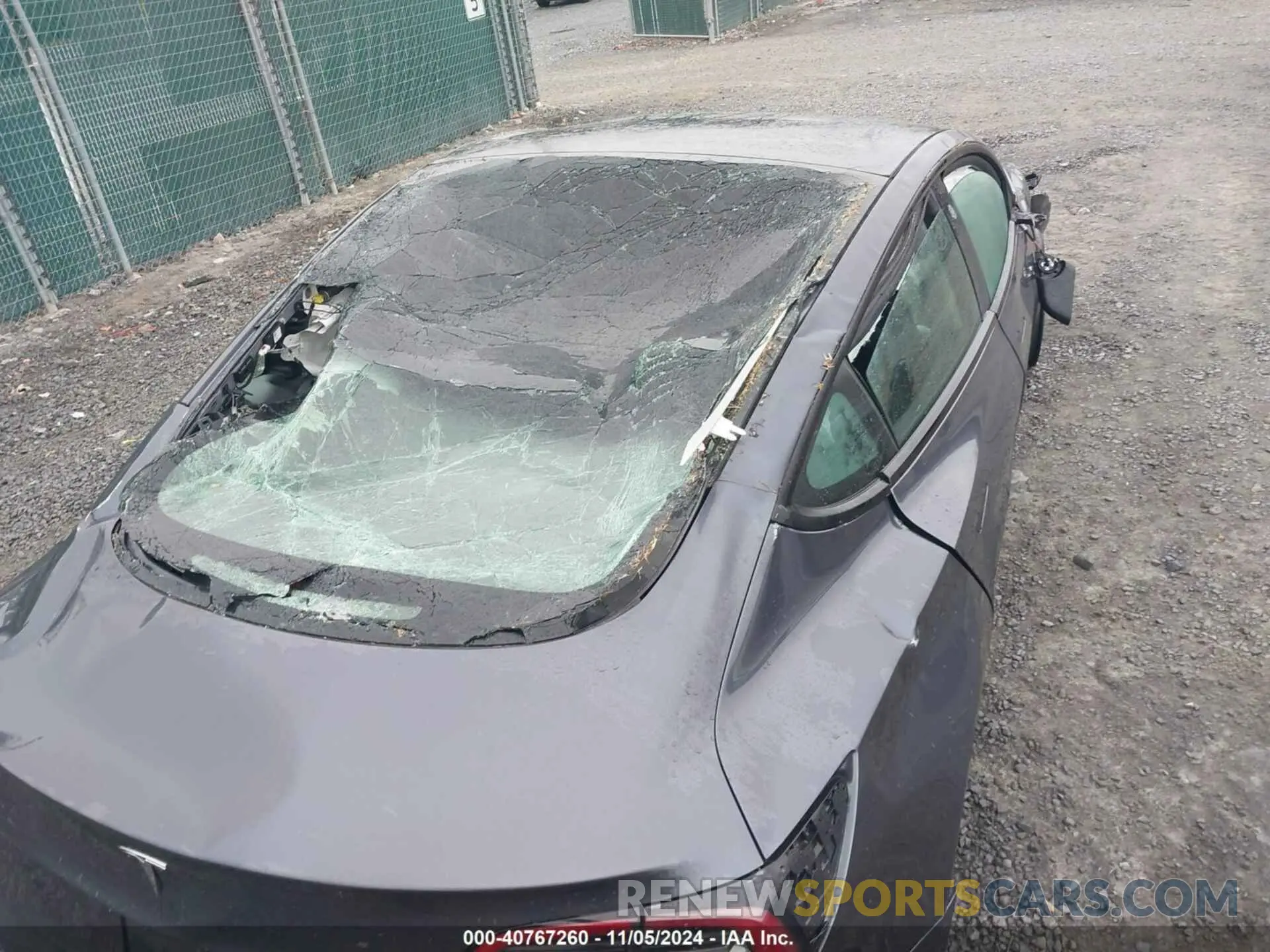 6 Photograph of a damaged car 5YJ3E1EB3PF595145 TESLA MODEL 3 2023