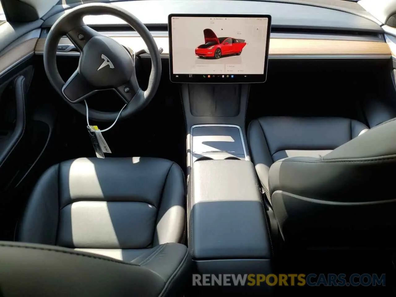 8 Photograph of a damaged car 5YJ3E1EB3PF595954 TESLA MODEL 3 2023