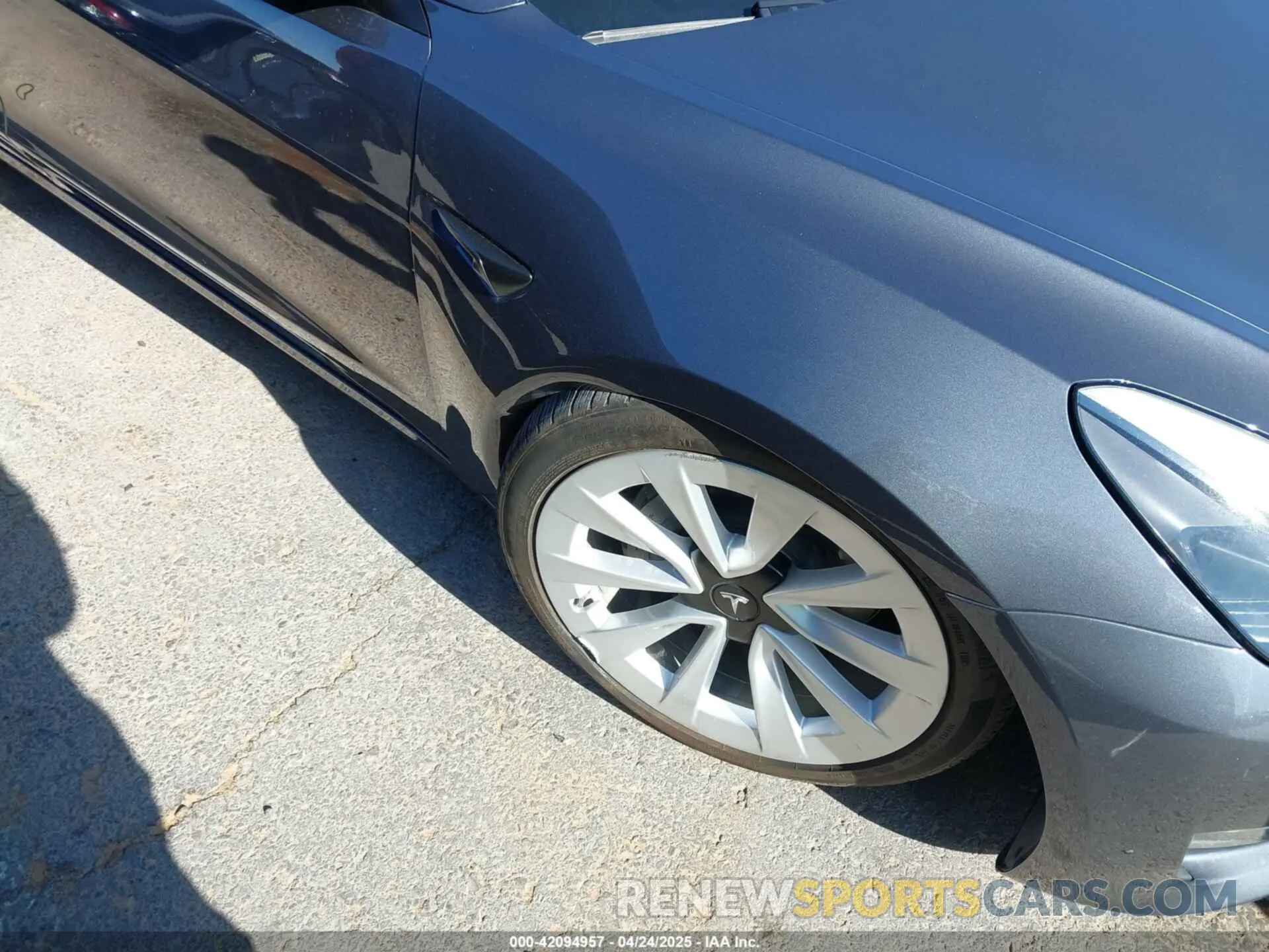 6 Photograph of a damaged car 5YJ3E1EB3PF626345 TESLA MODEL 3 2023