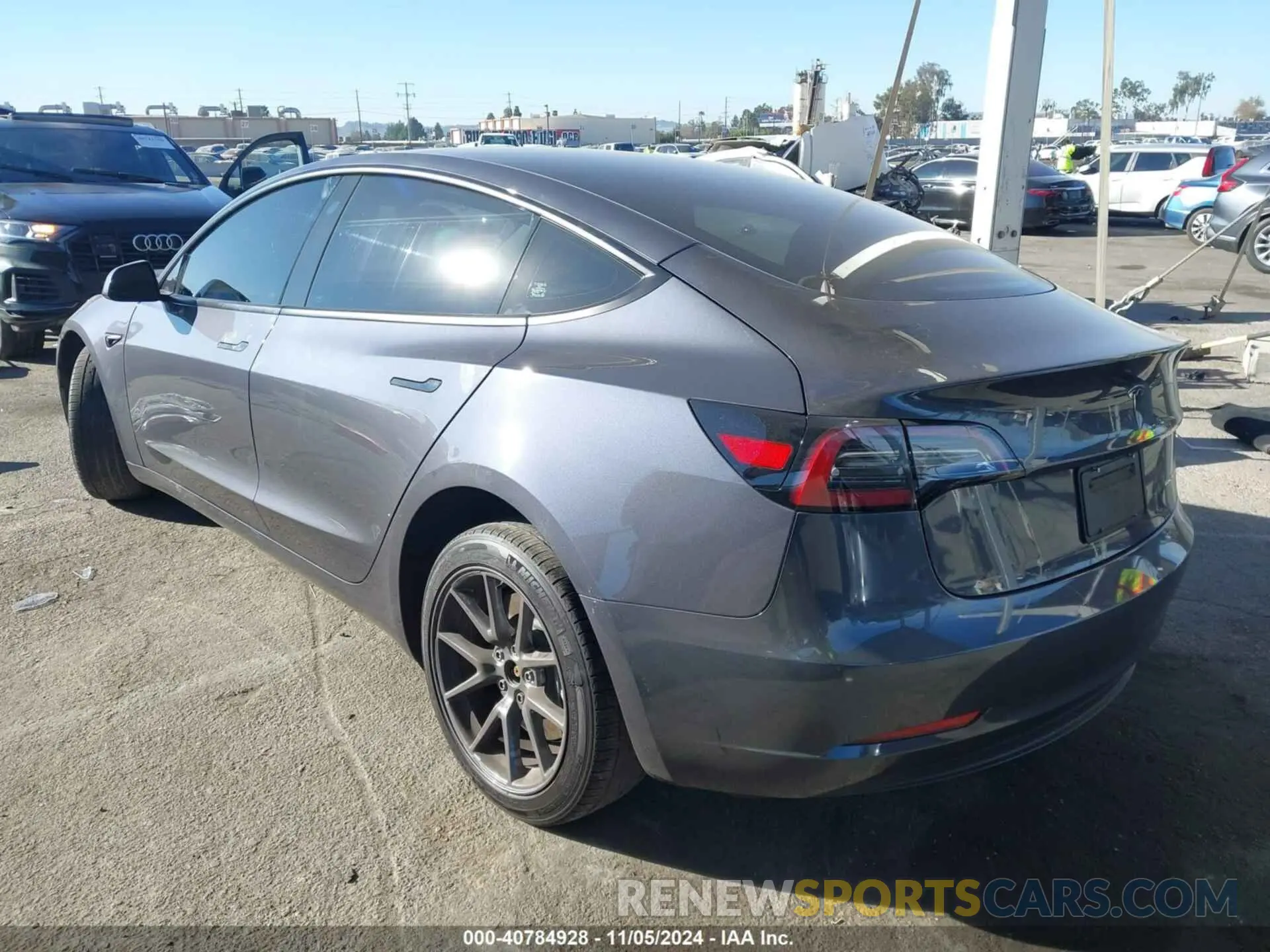 3 Photograph of a damaged car 5YJ3E1EB3PF636082 TESLA MODEL 3 2023