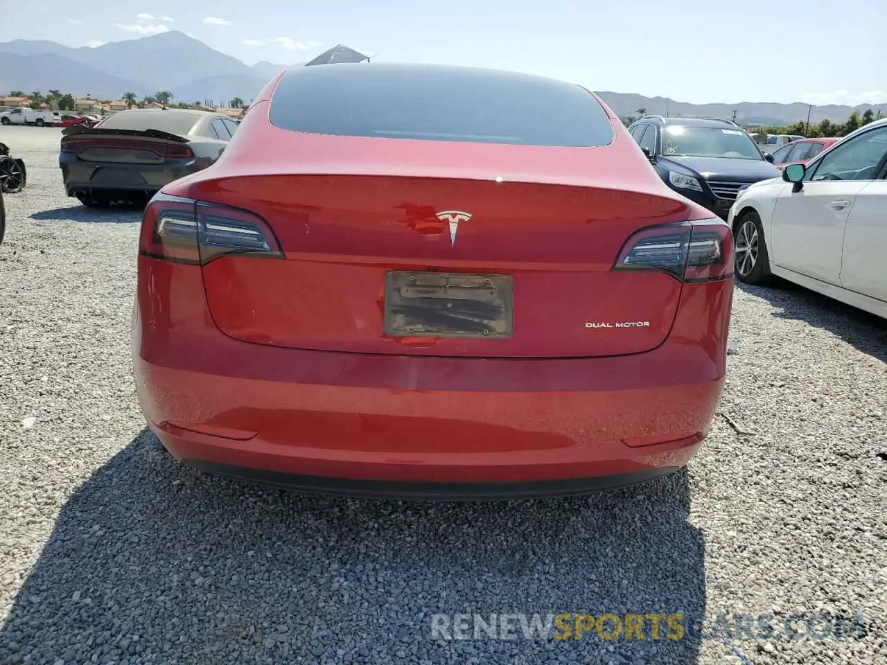 6 Photograph of a damaged car 5YJ3E1EB3PF690854 TESLA MODEL 3 2023