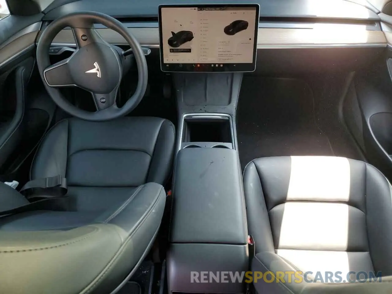 8 Photograph of a damaged car 5YJ3E1EB3PF690854 TESLA MODEL 3 2023
