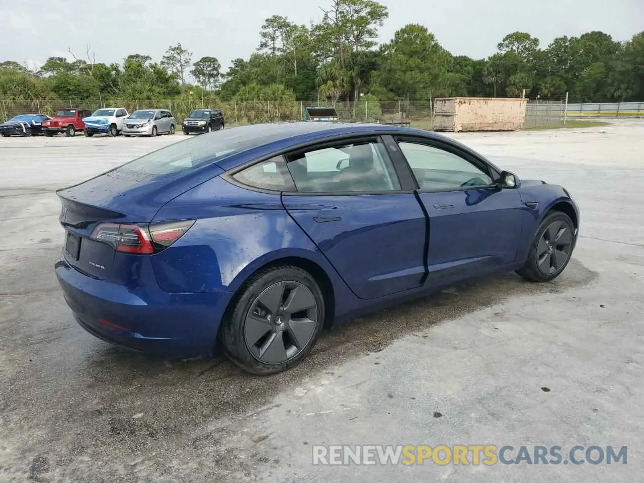 3 Photograph of a damaged car 5YJ3E1EB4PF390885 TESLA MODEL 3 2023
