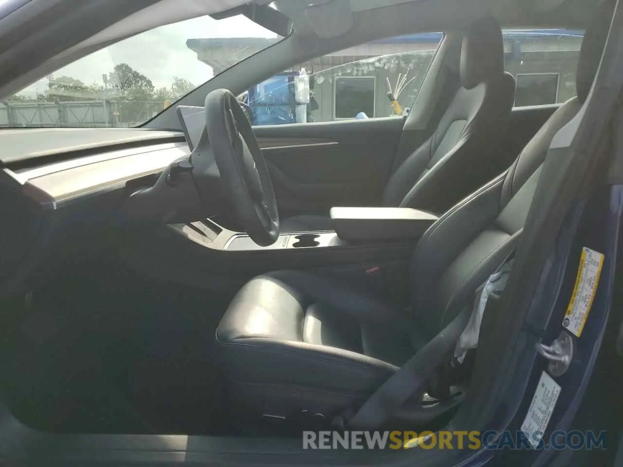 7 Photograph of a damaged car 5YJ3E1EB4PF390885 TESLA MODEL 3 2023