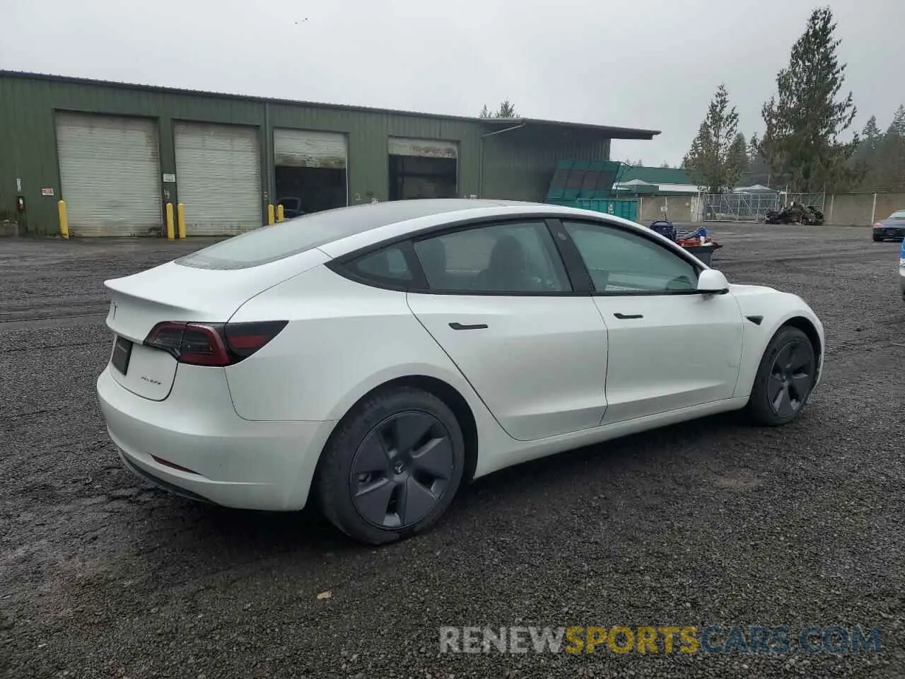 3 Photograph of a damaged car 5YJ3E1EB4PF619243 TESLA MODEL 3 2023